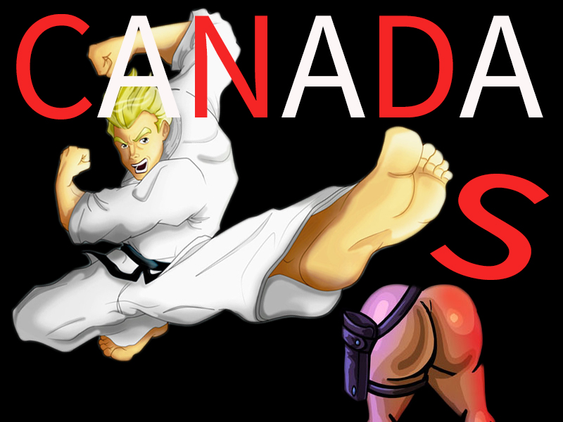 Canada Kicks Ass - Graphic Banner