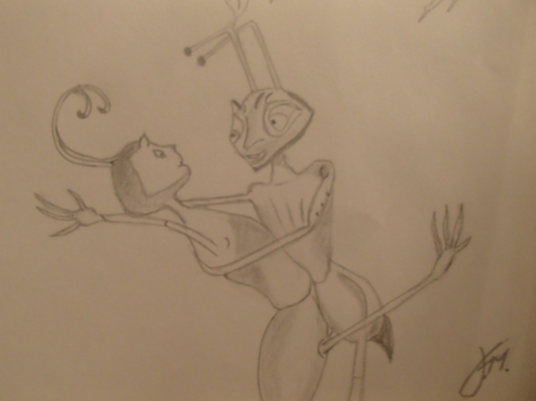 Bugsy & Antzy - Sketch by Felipe M.